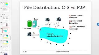 2.5 - Peer to Peer File Distribution | FHU - Computer Networks