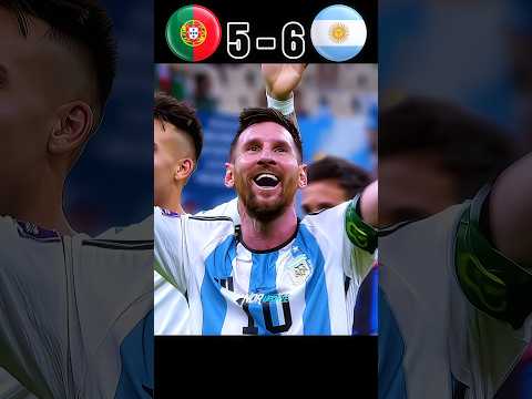 Portugal vs Argentina World Cup 2026 Imaginary 😱🔥