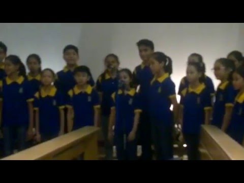 Hail Mary The Queen Children's Choir: Payapang Daigdig (Felipe P. de Leon)