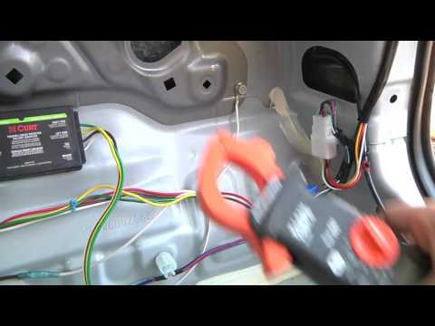 Mitsubishi iMiEV Trailer Wire Harness Installation