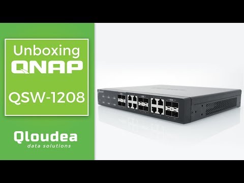 Unboxing Switch QNAP QSW-1208-8C - Switch 10Gbit de 12 Puertos