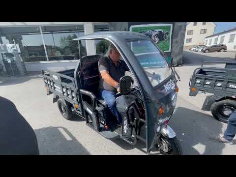 NERO Thunder Elektro-Lastendreirad Teil 3 - Erwin im Rückwärtsgang