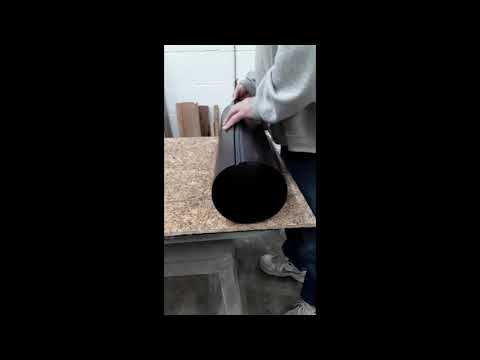 how to snap or lock black stove pipe together fast #short