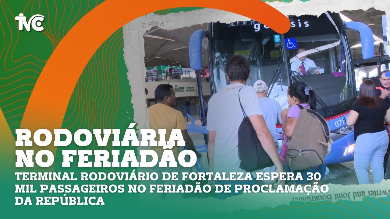 Terminal Rodoviário de Fortaleza espera 30 mil passageiros no feriadão de Proclamação da República