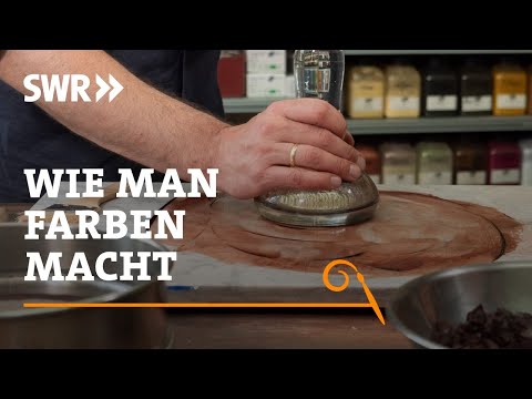 Wie man Farben macht | SWR Handwerkskunst