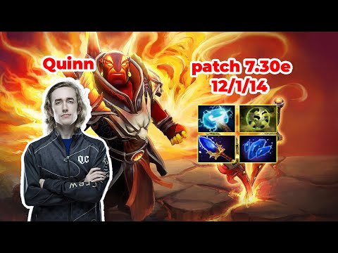 Quinn CCnC Ember Spirit Mid - DOTA 2 7.30e - MMR rank - Dota2 Gameplay [Learn To PRO dota2]