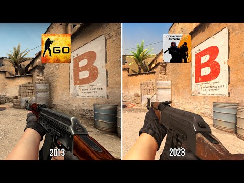 Counter-Strike 2 vs CS:GO - Details and Physics Comparison