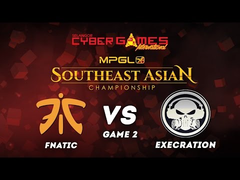 Fnatic vs Execration - MPGL SEA Championship [Day 2] - Best of 3 - Game 2