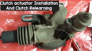 Smart Fortwo MHD (micro-hybrid) W451 Clutch Actuator Installation And Clutch Relearning