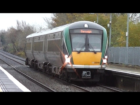 Irish Rail 22000 Class Intercity Train 22256 - Monasterevin, Kildare