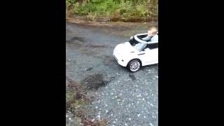 Oliver's wee early Birthday prezi fi Mummy and Daddy xx