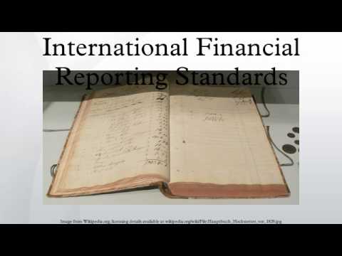 国際財務報告基準 (International Financial Reporting Standards)