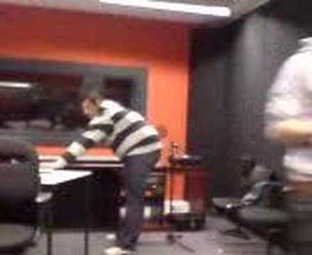 Cliff Coenraad & Raul Moros gaan los in de studio!