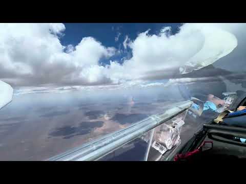 SOARING OVER NAMIBIA in Arcus M from Kiripotib with World Champion Wolfgang Janowitsch  #gliding