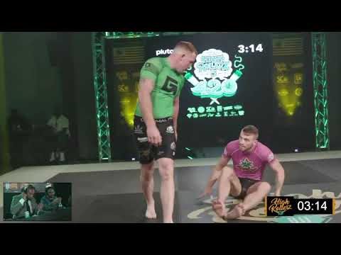 Insane Back Take by Brady Wicklund against Elijah Carlton at High Rollerz 5 - High Rollerz Jiu Jitsu