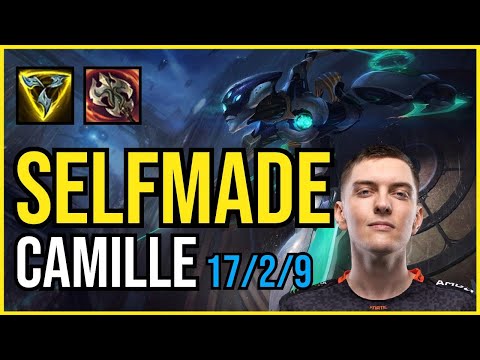 SELFMADE - CAMILLE vs. GRAVES Jungle | EUW GRANDMASTER | PATCH 10.25