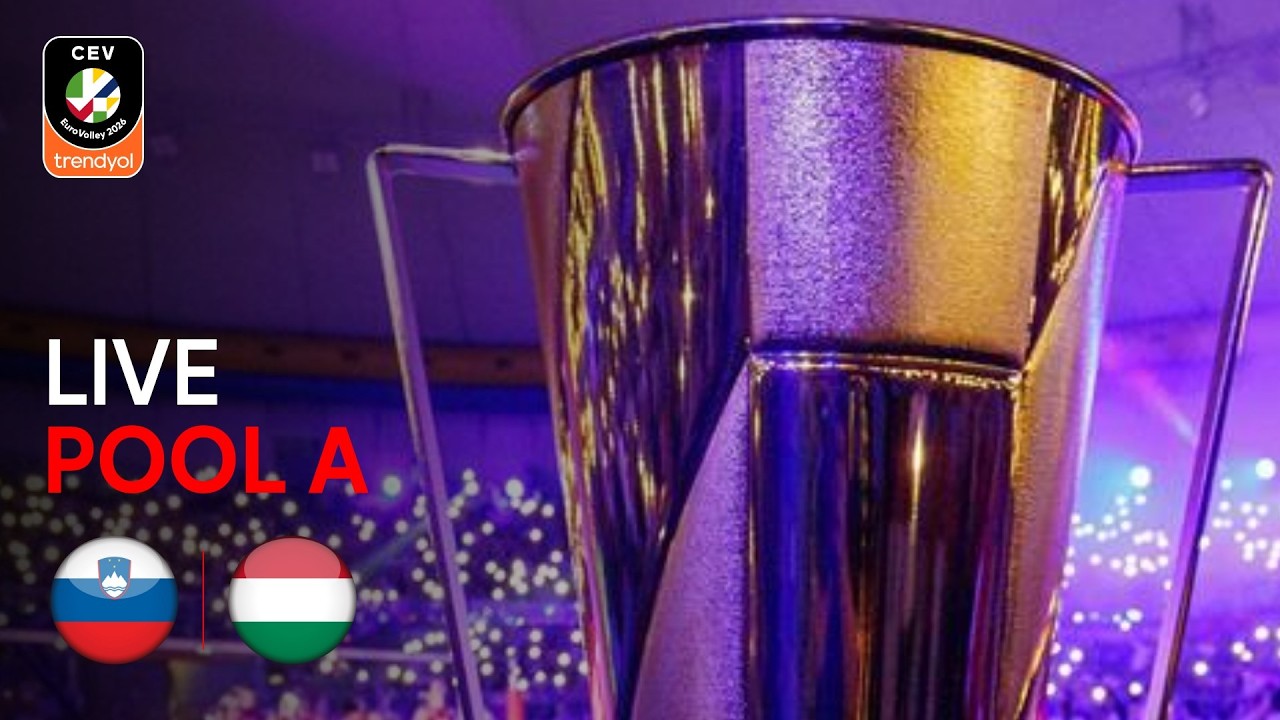 LIVE | Slovenia vs. Hungary | CEV Trendyol EuroVolley 2026 | Women | Pool A