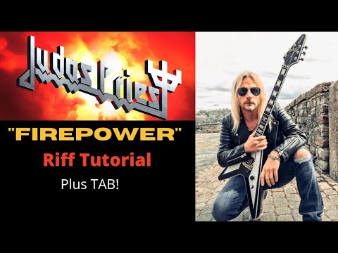 Judas Priest Firepower Riff Tutorial