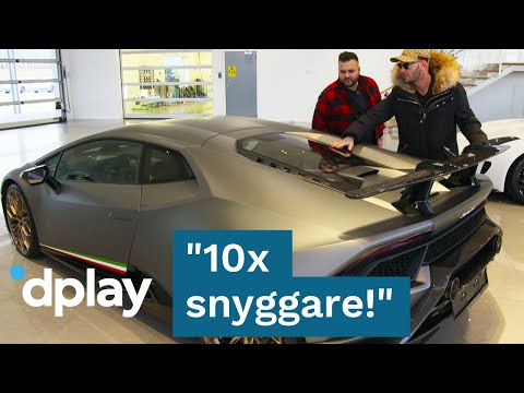 Familjen Lundell | Jocke är sugen på en ny lambo | discovery+ Sverige