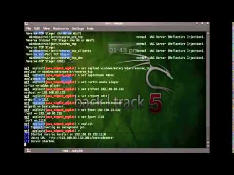 Hack Remote Pc Using Java Signed Applet Social Engineering Code Execution