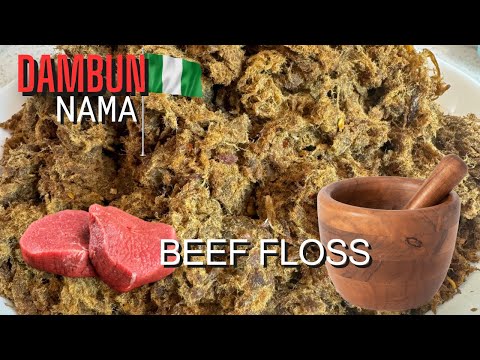 Dambun Nama a Nigerian delicacy 🇳🇬