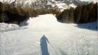 preview picture of video 'les alpes la norma l'arlette ski 2012'