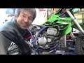 バイク屋の休日　klx250sr　リアブレーキスイッチ＆マスタータンク交換です