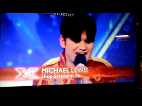 Michael Lewis' X Factor Audition