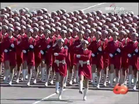 [English version] China's 60th National Day Military Parade - 1. Troop Formation 2/2