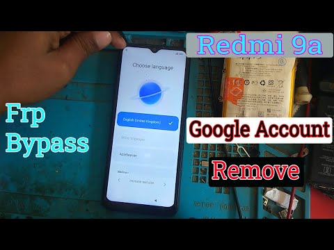 How to Remove Google Account Redmi 9A Without PC | FRP Bypass 2025