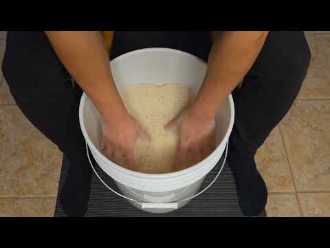 10 Minute Rice Bucket Forearm Workout - Follow Along