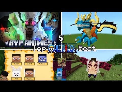 🔥 Best One Piece Mods for MCPE 1.19&1.20