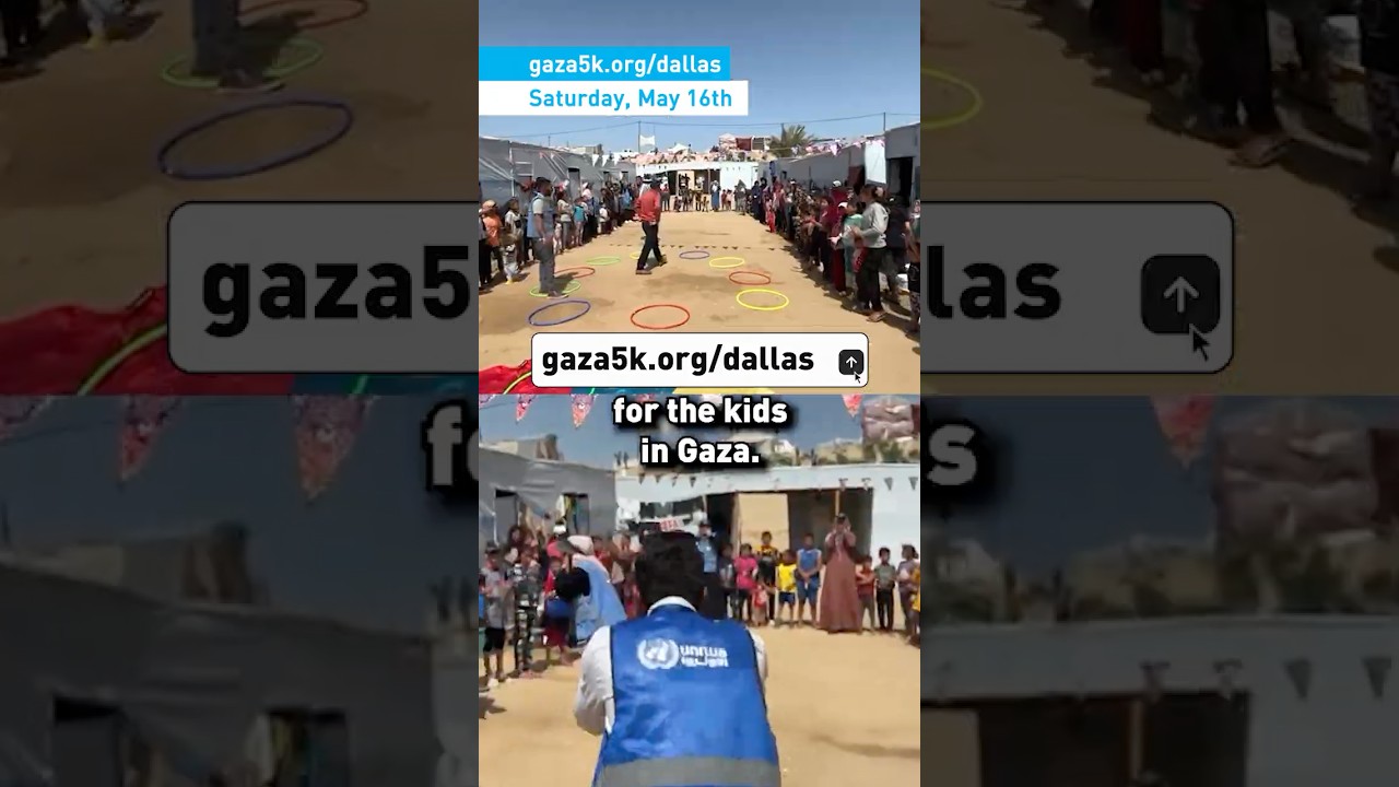 Join the Gaza 5K in Dallas, Texas | Support Mental Health for Gaza’s Children