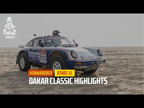 Dakar Classic Highlights - Stage 12 - #Dakar2023