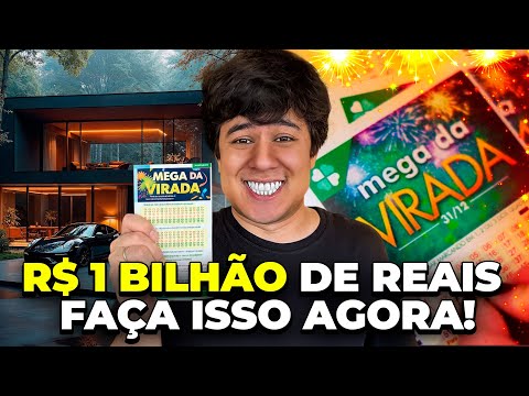 UM BILHÃO DE REAIS DA MEGA DA VIRADA! COMO INVESTIR O PRÊMIO DE FORMA INTELIGENTE!