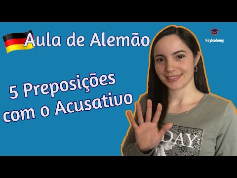 Memorize as Preposições do Acusativo com essa dica! | Präpositionen mit Akkusativ | Alemão | A1