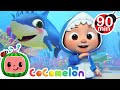 Baby Shark + Wheels on the bus & More Popular Kids Songs | Animals Cartoons for Kids |Funny Cartoons