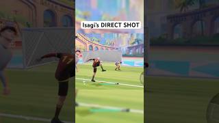 Isagi's DIRECT SHOT in REMATCH!  #bluelock #egoist #anime #rematch #soccer #bluelockrivals #gaming