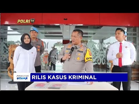 POLRES KUKAR RILIS KASUS TPPO DAN PERSETUBUHAN DIBAWAH UMUR