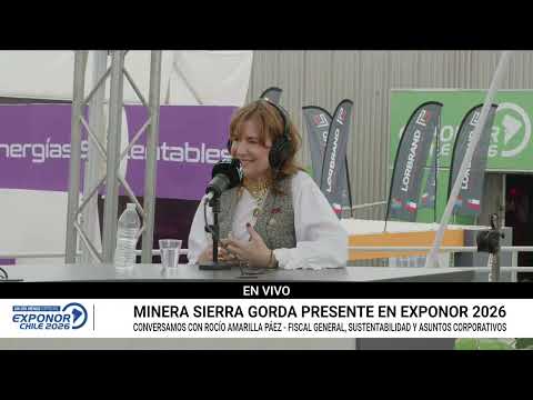 #Exponor2026 | Conversamos con Rocío Páez - Fiscal General de Sierra Gorda SCM