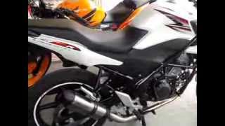preview picture of video 'Exhaust R9 Valencia CB 150 R Streetfire'