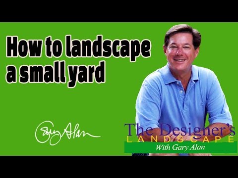 How to Landscape a small yard DesignersLandscape#721