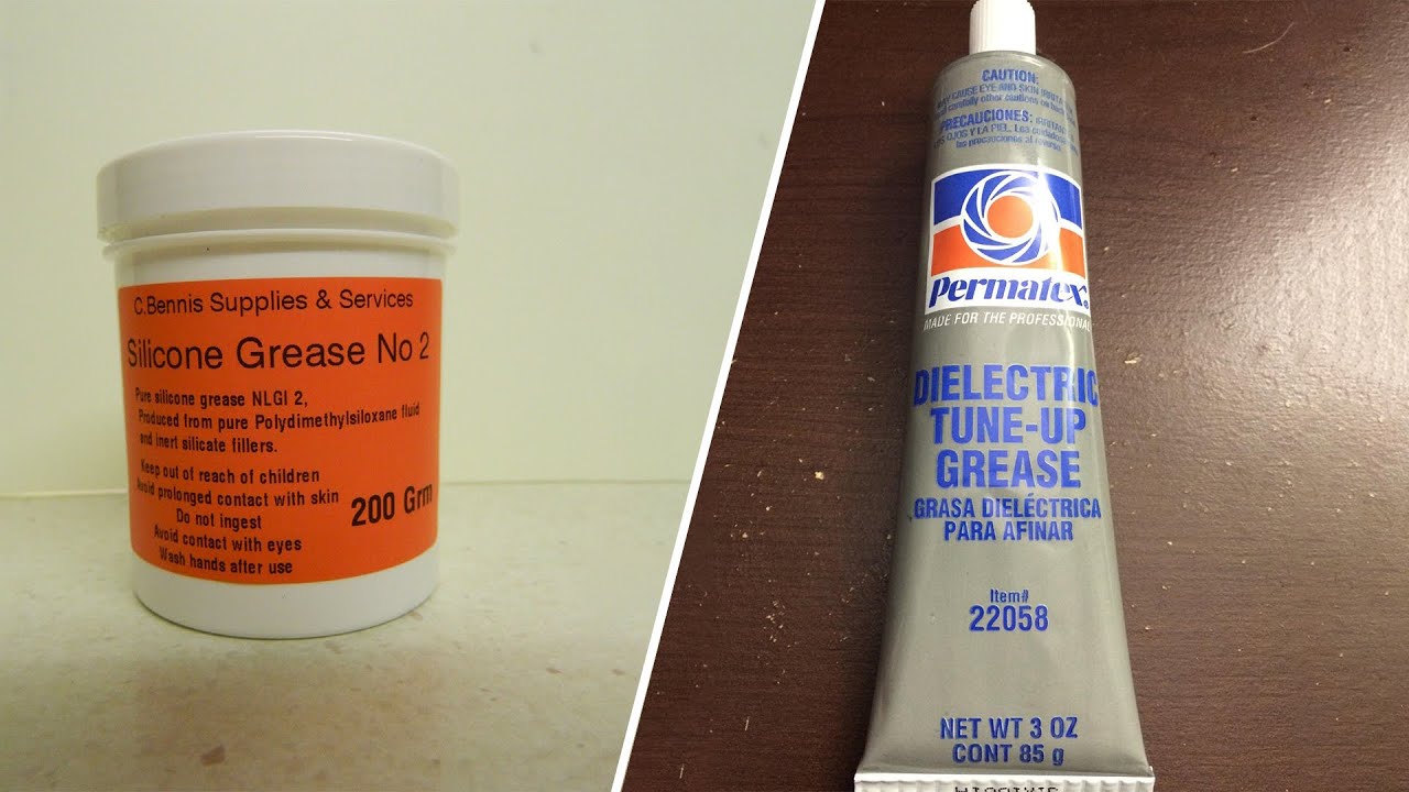 Is silicone grease oil soluble? More REF