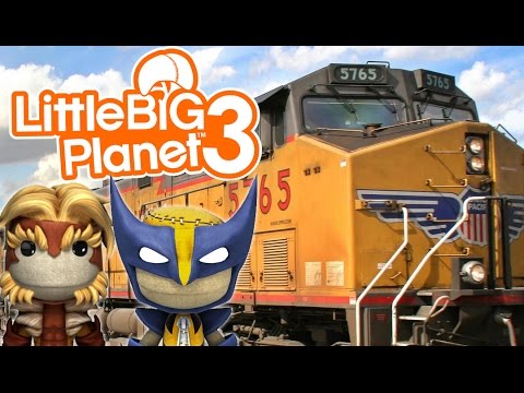 RUNAWAY TRAIN! | Little Big Planet 3 Multiplayer (48)