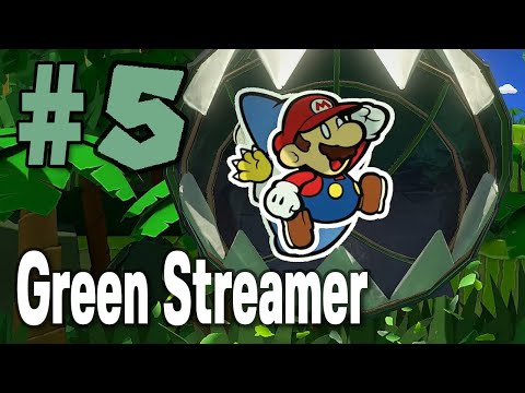 🌠 Part5 : Green Streamer - 100% Walkthrough  - Paper Mario : The Origami King