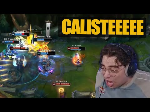 CALISTE SORT UN TEAMFIGHT DE LÉGENDE