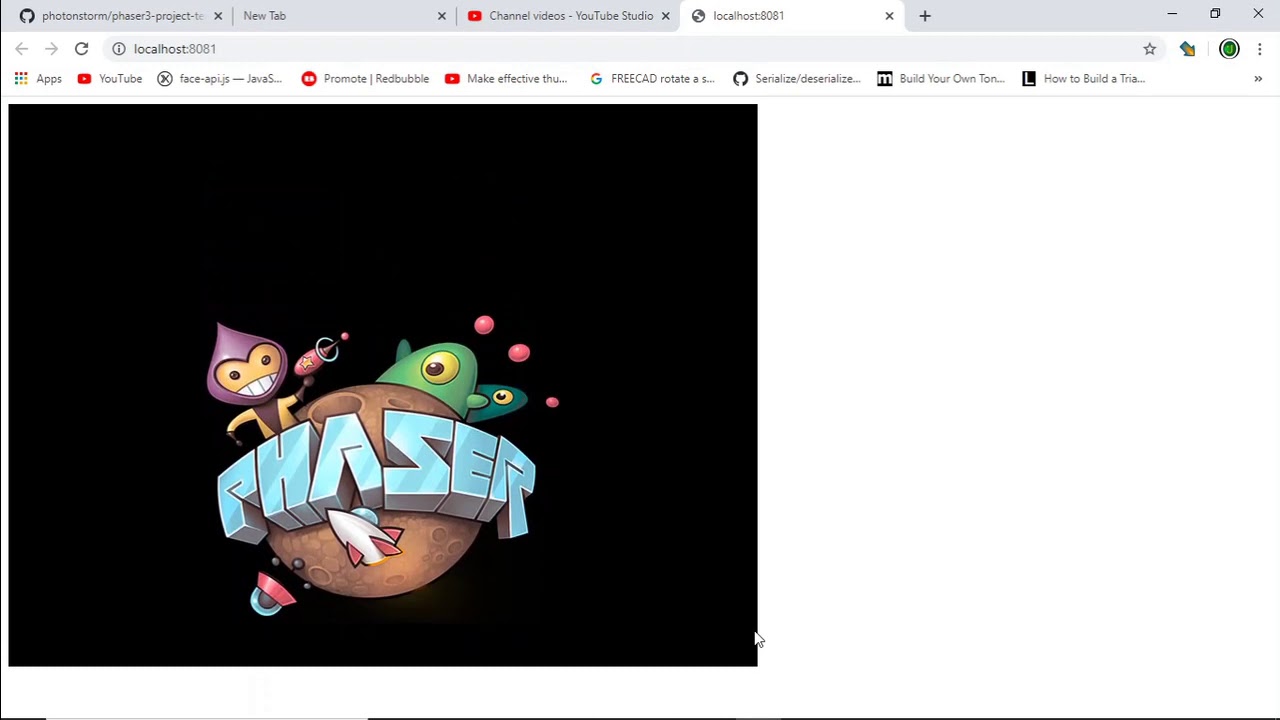 Phaser JS: Progress Bar 01: Asset preloading using phaser webpack loader
