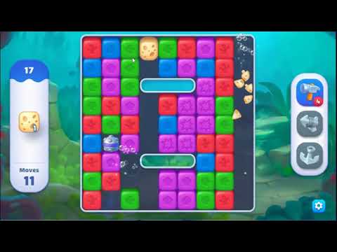 Fishdom Blast Level 17 - NO BOOSTERS GAMEPLAY 🐠 | SKILLGAMING ✔️