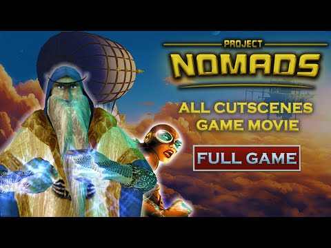 Project Nomads All Cutscenes (Game Movie)