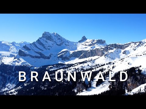Braunwald Panorama Trail - Winter Hiking in Braunwald, Canton Glarus, Switzerland